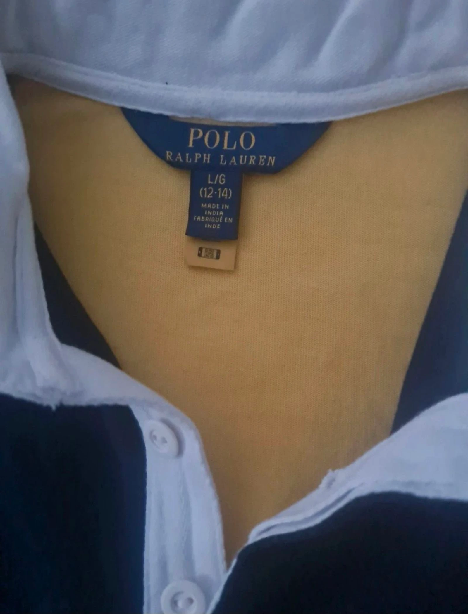 Polo manga larga Polo Ralph Lauren. Tamanho 12/14 anos. – photo 5